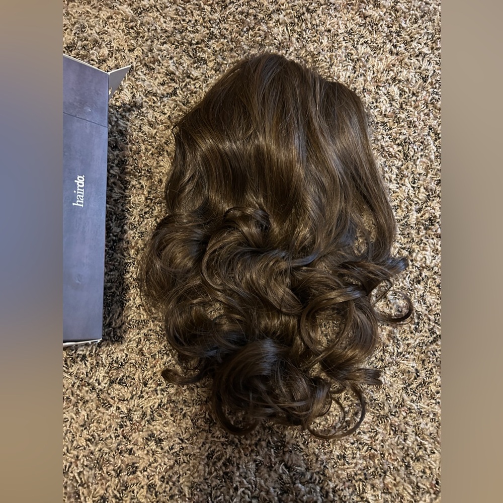Luxurious Brown Extension Hairdo Xlong